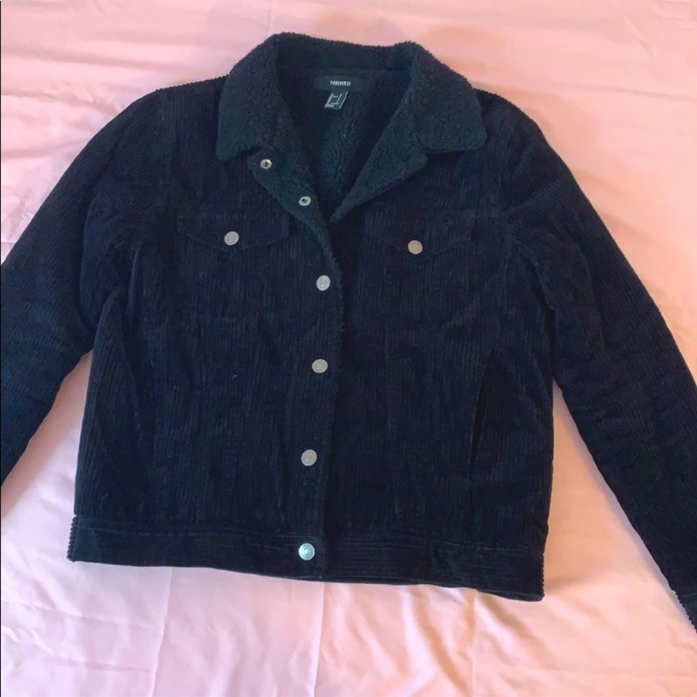 Corduroy Teddy Coat